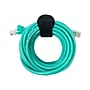 Wrap-It Storage 4"/8"L Cable Straps, Black, 20/Pack (420-48BL)~#|#~sp152199529_sc7