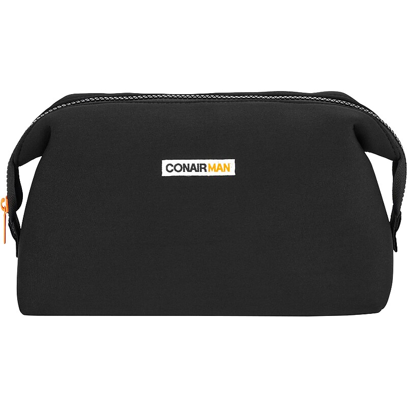 Conair 10.5" Neoprene Toiletry Bag Kit, Black (A29845) image 1