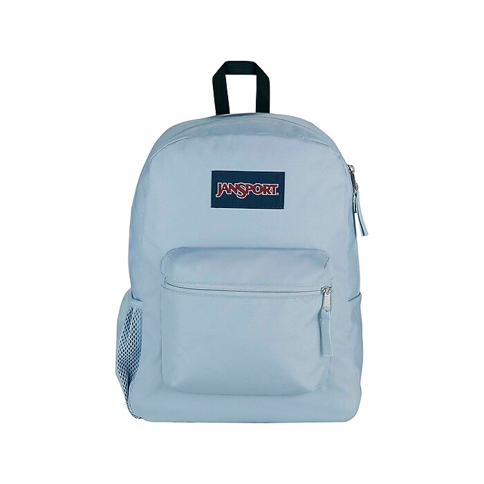 JanSport Cross Town Kids Laptop Compatible Backpack, Medium, Blue