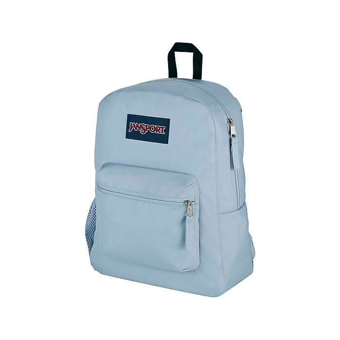 JanSport Cross Town Kids Laptop Compatible Backpack, Medium, Blue
