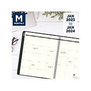 2023 AT-A-GLANCE Recycled 9" x 11" Monthly Planner, Green (70-260G-60-23)