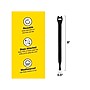 Wrap-It Storage Cable Tie, 8" x 0.5", Black, 50/Pack (450-CTR-8BL)~#|#~sp152369885_sc7