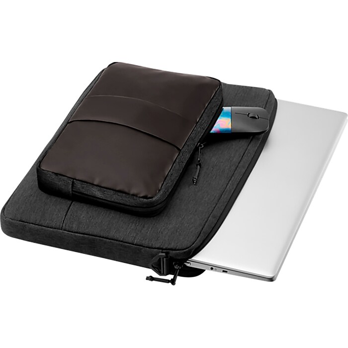 Laptop Sleeve Hp Ay0046au HP Polyester Laptop Sleeve For Laptops, Black ...