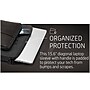 HP Polyester Laptop Sleeve for 15.6" Laptops, Black/Brown (1G6D6AA)~#|#~sp152449780_sc7
