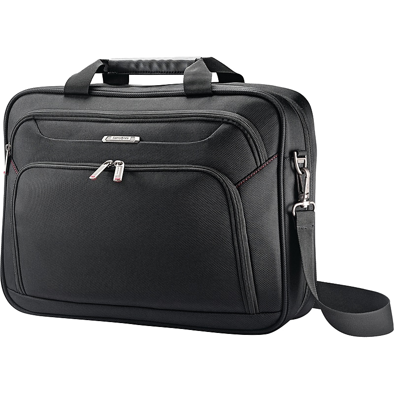 Samsonite 13.3" Polyester Laptop Bag, Black (89436-1041XX) image 1