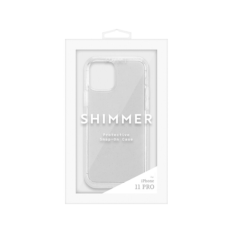 Argento MVMT Shimmer Phone Case for iPhone 11 Pro, Clear/Glitter (IC7687-11P-CLA) image 1
