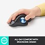 Logitech Lift Wireless Ergonomic Vertical Left Handed Optical USB Mouse, Graphite (910-006467)~#|#~A53F2648-AB35-48C3-8380BE24EA8D3A81_sc7