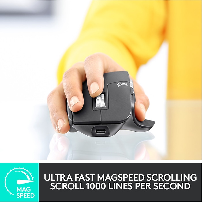 Logitech MX Keys for Business Wireless Keyboard and Laser Mouse