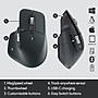 Logitech MX Keys for Business Wireless Keyboard and Laser Mouse Combo, Graphite (920-009292)~#|#~sp152695137_sc7