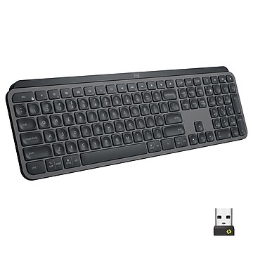 Logitech MX Keys S Wireless Keyboard, Pale Gray (920-011559
