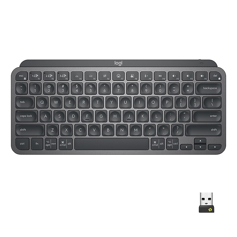 Logitech MX Keys Mini for Business Wireless Ergonomic Keyboard, Graphite (920-010594) image 1