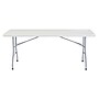 National Public Seating 6' x 30" Heavy Duty Folding Table, Speckled Gray, 4/Pack (BT30724)~#|#~sp152706037_sc7
