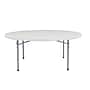 National Public Seating 71" Plastic Lightweight Blow Molded Round Folding Table, Speckled Gray, 4/Pack~#|#~sp152706342_sc7