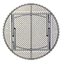 National Public Seating 71" Plastic Lightweight Blow Molded Round Folding Table, Speckled Gray, 4/Pack~#|#~sp152706509_sc7