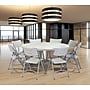 National Public Seating 60"Dia. Folding Table, Speckled Gray (BT60R1)~#|#~sp152707133_sc7