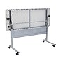 National Public Seating Flip-N-Store 24" x 60" Training Room Table, Speckled Gray, 10/Pack (BPFT246010)~#|#~sp152707382_sc7