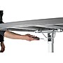 NPS Cafe Time Adjustable-Height Table, Charcoal Slate/Silver (CTT3042)~#|#~sp152707403_sc7
