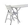 NPS Heavy Duty Fold-in-Half Table, 30 x 72, Speckled Gray (BMFIH30721)~#|#~sp152707406_sc7