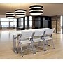 National Public Seating BT1800 Series 6' x 18" Plastic Folding Table, Speckled Gray (BT1872)~#|#~sp152707723_sc7