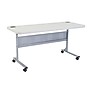 National Public Seating Flip-N-Store 24" x 60" Training Room Table, Speckled Gray, 10/Pack (BPFT246010)~#|#~sp152707852_sc7