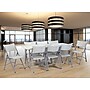 NPS Heavy Duty Fold-in-Half Table, 30 x 72, Speckled Gray (BMFIH30721)~#|#~sp152708404_sc7