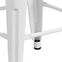 Flash Furniture Lily Industrial Metal Counter Height Stool without Back, White, 4-Pieces/Pack (4CH3132024WHW)~#|#~sp152794214_sc7