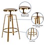 Flash Furniture Toledo Industrial Metal Barstool, Gold (CH18107026SGLD)~#|#~sp152794316_sc7