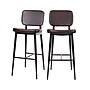 Flash Furniture Kenzie LeatherSoft Barstool, Brown, 2-Pieces (AYS01BR)~#|#~sp152794395_sc7