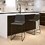 Flash Furniture LeatherSoft Counter Height Stools, Gray, 2-Pieces (2ETER1834524GY)~#|#~sp152795153_sc7