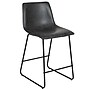 Flash Furniture LeatherSoft Counter Height Stools, Gray, 2-Pieces (2ETER1834524GY)~#|#~sp152795163_sc7