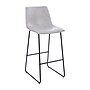 Flash Furniture LeatherSoft Barstool, Light Gray, 2-Pieces (2ETER1834530LG)~#|#~sp152795630_sc7