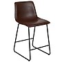 Flash Furniture LeatherSoft Counter Height Stools, Dark Brown, 2-Pieces (2ETER1834524DB)~#|#~sp152796386_sc7