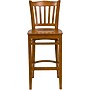 Flash Furniture HERCULES Series Traditional Wood Vertical Slat Back Restaurant Barstool, Cherry, 2-Pieces/Pack (2XUW08BVRTCHY)~#|#~sp152796707_sc7