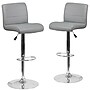 Flash Furniture Contemporary Vinyl Barstool, Gray, 2-Pieces (2DS8110BGY)~#|#~sp152797259_sc7