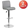 Flash Furniture Contemporary Vinyl Barstool, Gray, 2-Pieces (2DS8110BGY)~#|#~sp152797282_sc7