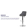 Flash Furniture Contemporary Vinyl Barstool, Gray, 2-Pieces (2CH82028AGY)~#|#~sp152797691_sc7