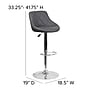 Flash Furniture Contemporary Vinyl Barstool, Gray, 2-Pieces (2CH82028AGY)~#|#~sp152797697_sc7