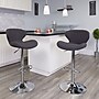 Flash Furniture Contemporary Fabric Barstool, Charcoal, 2-Pieces (2CH321BKFAB)~#|#~sp152797895_sc7