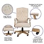 Flash Furniture Derrick Microfiber Swivel Executive Chair, Ivory (802IV)~#|#~sp152798315_sc7