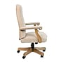 Flash Furniture Derrick Microfiber Swivel Executive Chair, Ivory (802IV)~#|#~sp152798322_sc7