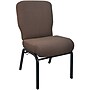 Flash Furniture Advantage Signature Elite Fabric Church Chair, Java (PCRCB106)~#|#~sp152799085_sc7