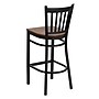 Flash Furniture HERCULES Traditional Metal Vertical Back Restaurant Barstool, Black/Cherry, 2-Pieces/Pack (2XUDG6R6BVTCHW)~#|#~sp152799443_sc7