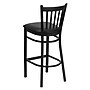 Flash Furniture HERCULES Series Traditional Metal Vertical Back Restaurant Barstool, Black, 2-Pieces/Pack (2XUDG6R6BVTBKV)~#|#~sp152799512_sc7
