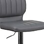 Flash Furniture Contemporary Vinyl Barstool, Gray, 2-Pieces (2CH132330GY)~#|#~sp152799589_sc7