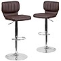 Flash Furniture Contemporary Vinyl Barstool, Brown, 2-Pieces (2CH132330BRN)~#|#~sp152799921_sc7