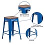 Flash Furniture Lily Industrial Metal Counter Height Stool without Back, Blue (CH3132024BLW)~#|#~sp152800586_sc7