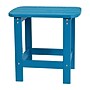 Flash Furniture Charlestown All-Weather Poly Resin Adirondack Side Table, Blue (JJT14001BLU)~#|#~sp152801310_sc7
