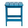 Flash Furniture Charlestown All-Weather Poly Resin Adirondack Side Table, Blue (JJT14001BLU)~#|#~sp152801325_sc7
