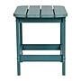 Flash Furniture Charlestown All-Weather Poly Resin Adirondack Side Table, Sea Foam (JJT14001SFM)~#|#~sp152801403_sc7