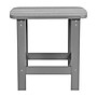Flash Furniture Charlestown All-Weather Poly Resin Adirondack Side Table, Gray (JJT14001GY)~#|#~sp152801450_sc7